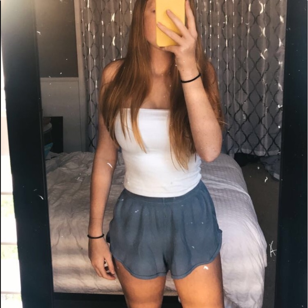 brandy melville “Ross” blue shorts